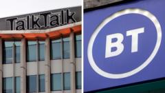 BT agrees rescue deal to buy broadband operator TalkTalk
